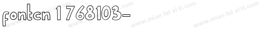 fontcn 1 768103字体转换